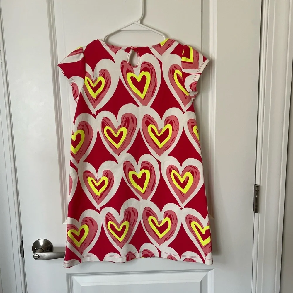 Gymboree Girls Heart Print Dress